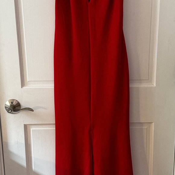 Lulu's Waltz Happening Red Sleeveless Maxi Dress - Small - Picture 7 of 7